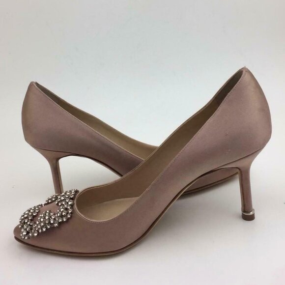 MANOLO BLAHNIK Hangisi Pump sz 6.5 - Picture 3 of 13